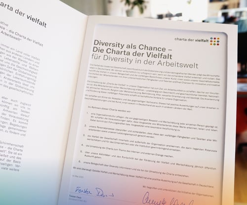 DTAD: Soziales Engagement Charta der Vielfalt