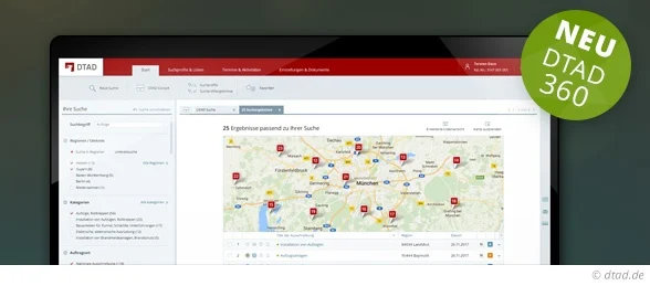 Start DTAD 360: Neue Webapplikation vereint Software – und Cloudlösung